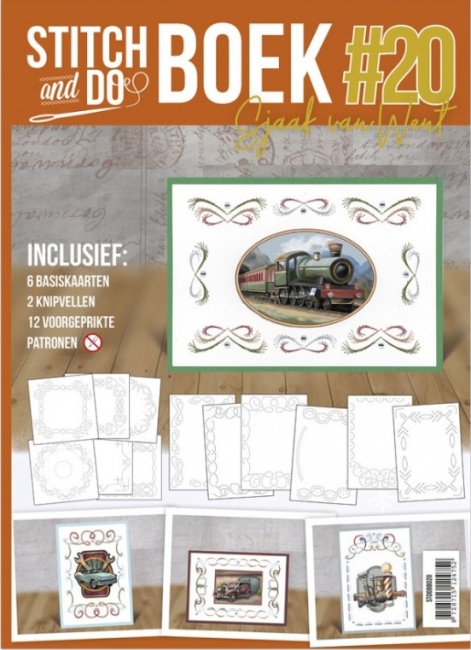 Stitch and Do Book 20 - with Patterns by Sjaak
