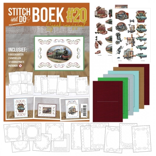 Stitch and Do Book 20 - mit Vorlagen durch Sjaak