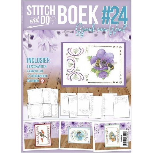 Stitch and Do Buch 24 - mit Vorlagen durch Sjaak