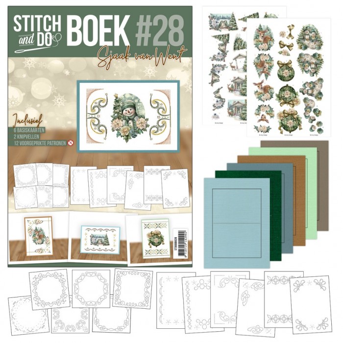 Stitch and Do Buch 28 - mit Stickvorlagen durch Sjaak