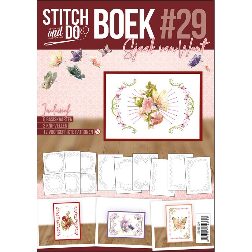 Stitch and Do Buch 29 - mit Stickvorlagen durch Sjaak