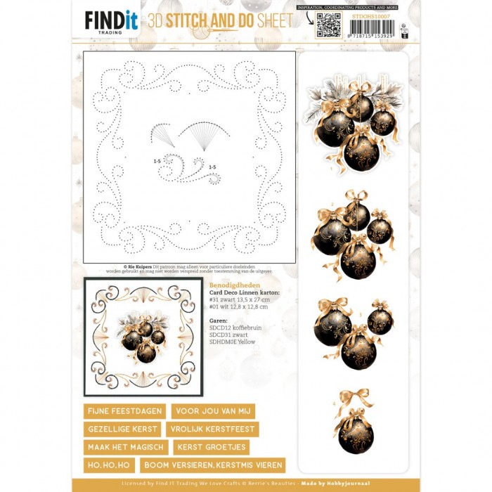 3D Stitch and Do Bogen - Golden Whisper 1