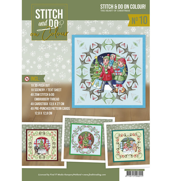 Stitch and Do on Colour 10 - The Heart of Christmas - zum Schließen ins Bild klicken