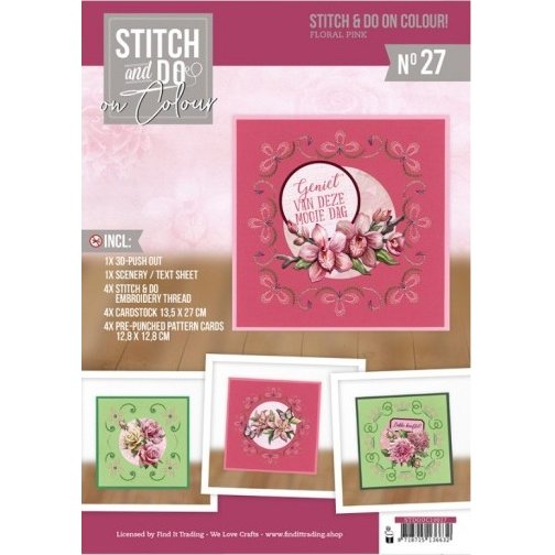 Stitch and do on Colour 27 - Pink Florals - zum Schließen ins Bild klicken