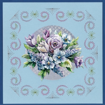 Stitch and do on Colour 28 - Blooming Blue