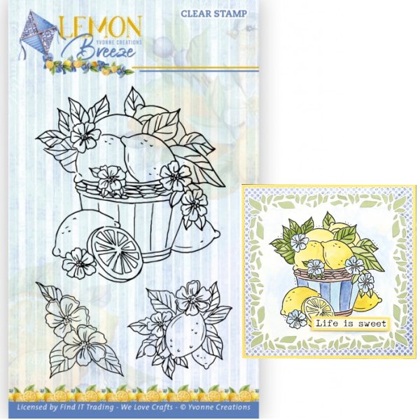 Clear Stamps - Lemons YCCS10087 (Pre-Order Only)