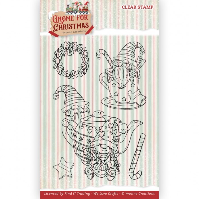 Clear Stamps - Gnome for Christmas 1 - (NUR AUF VORBESETLLUNG)