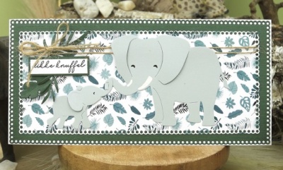 Yvonne Creations Cutting Die Elephants YCD10346 (Pre-Order Only)