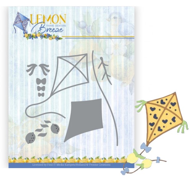 Yvonne Creations Cutting Die - Lemon Kite YCD10357