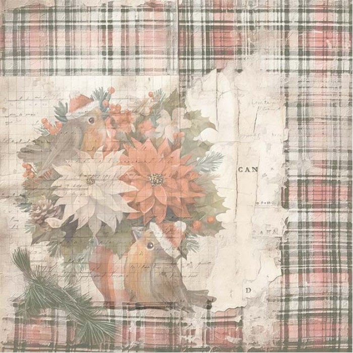 Paperpack - Floral Christmas (Nur auf Vorbestellung)