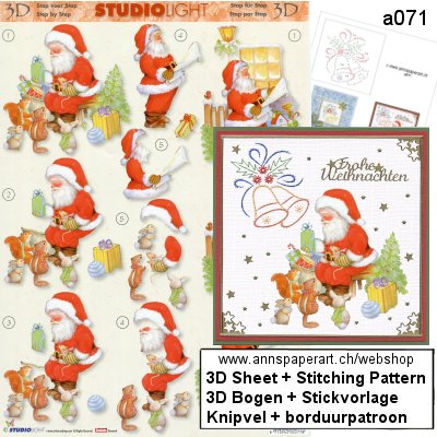 a071 FREE Stitching pattern + 3D Sheet STST287 - Click Image to Close