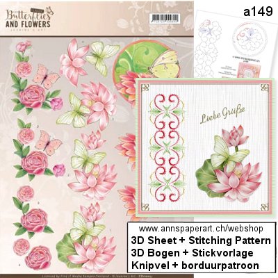 a149 Stickvorlage & 3D Bogen CD11003