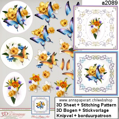 a2089_HJ157 Stitching Pattern & 3D Sheet APA3D023