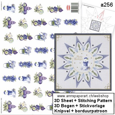 a256_hj34 Stitching pattern & 3D Sheet Wekabo