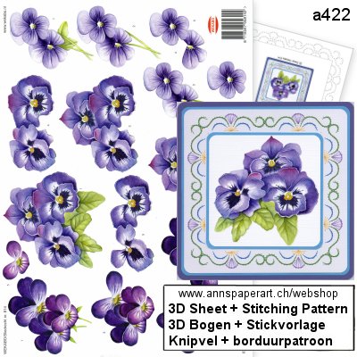 a422 Stitching pattern & 3d Sheet Wekabo 814