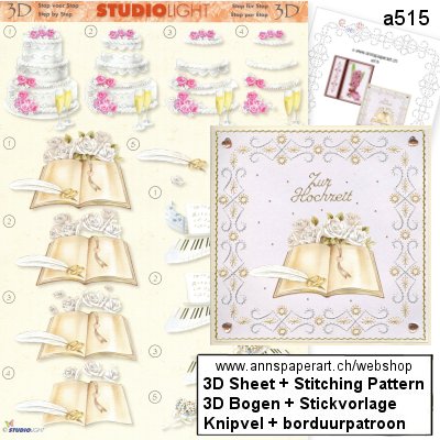 a515_hd15 Stickvorlage & 3D Bogen STSL273