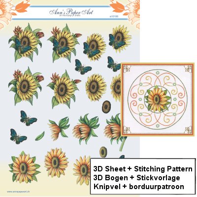 a615 3D sheet & Stitching pattern