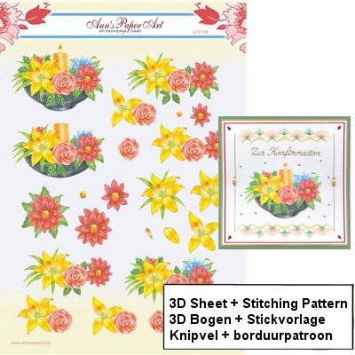 a619 3D sheet & Stitching pattern