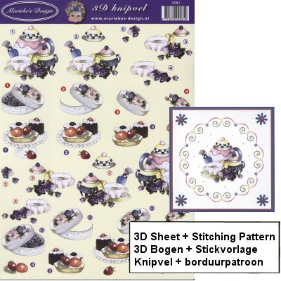 a620 3D sheet & Stitching pattern