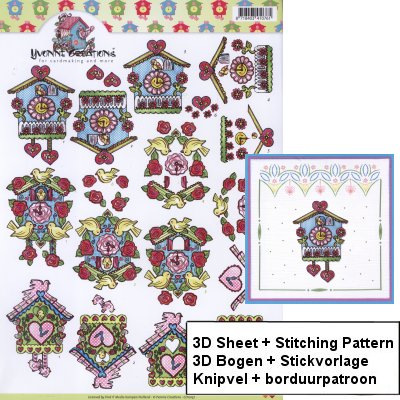 a637 Stickvorlage + 3D Bogen CD10157