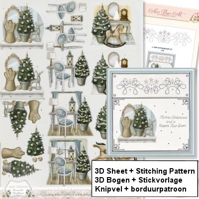 a696 Stitching pattern & 3D sheet Amy Design CD10533