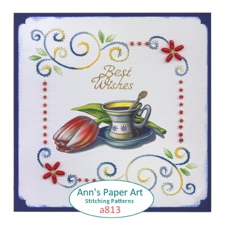 a813 Stickvorlage