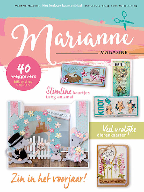 Marianne - Doe! Magazine nr 49 with Stitching patterns from Kari